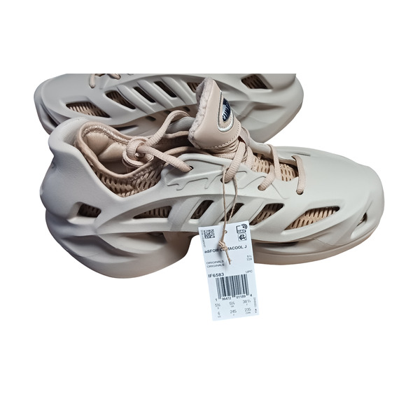 adidas adiFOM CLIMACOOL J Unisex Kids Shoes Beige Size 6 (IF6583) New - Picture 3 of 16